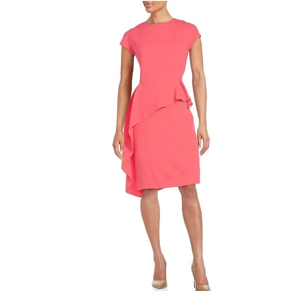 Rickie Freeman for Teri Jon | Dresses | Teri Jon Asymmetric Peplumrickie  Freeman Size 6